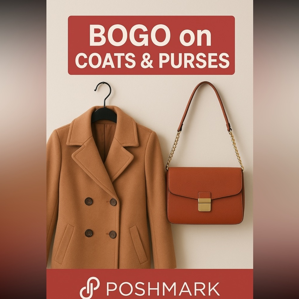 BOGO SALE! Coats & Purses – Buy 1 Get 1 FREE!